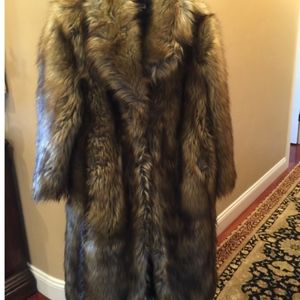 ladies faux fur cot